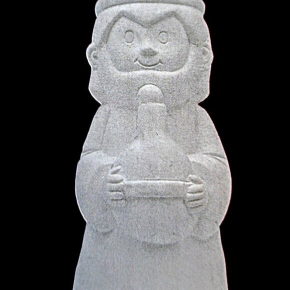 11 Piece Plaster Nativity Set w/Paint & Brushes NISP - Picture 4 of 6